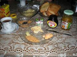 Host family breakfast Host family breakfast