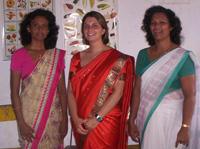 Me and two english teachers at my placement Me and two english teachers at my placement