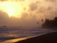 Sunset and hikaduwa beach