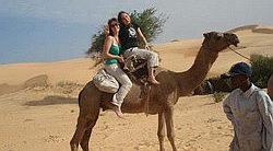 Our terrifying camel trek Our terrifying camel trek