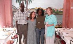 With my wonderful host family With my wonderful host family