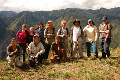 Volunteer group in Peru Volunteer group in Peru