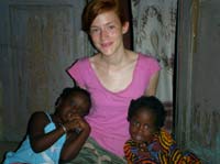 Leila and her Senegalese sisters, Fatima and Penda
