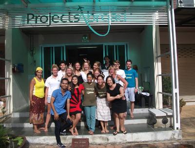 Projects Abroad staff and volunteers Projects Abroad staff and volunteers