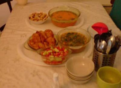 A traditional Romanian meal A traditional Romanian meal