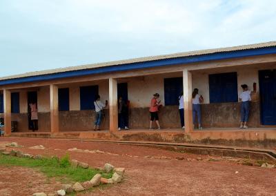 Painting the school Painting the school