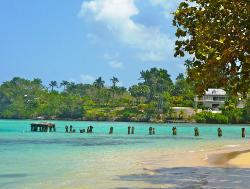 Beautiful beach in Jamaica Beautiful beach in Jamaica