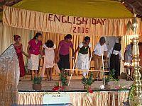 The play on English Day
