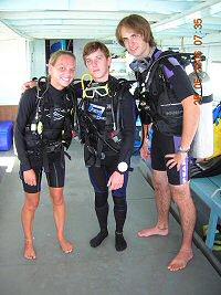 Ready to dive Ready to dive