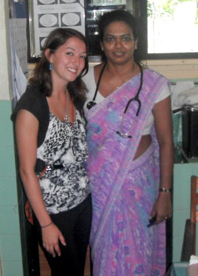 With Sri Lankan colleague With Sri Lankan colleague
