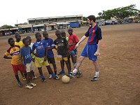 Me leading training session