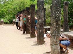 Visiting ancient cities with other volunteers