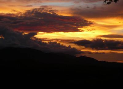 Costa Rican sunset Costa Rican sunset