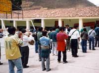 Band preparation for Calca festival - our school