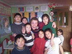 With children at my placement With children at my placement