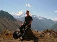 View of the Andes