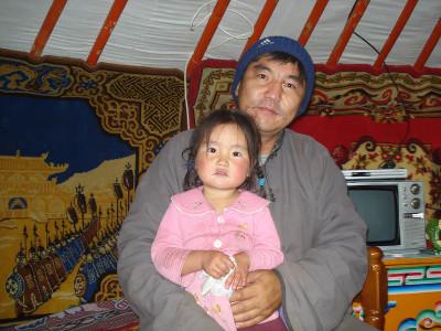 Nomad host father and child Nomad host father and child