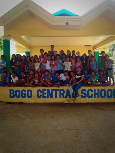 Volunteering at the school Volunteering at the school