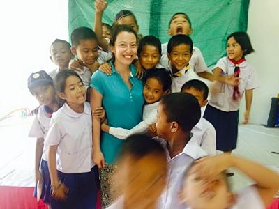 Enseignement - Thailande Caroline Roy Brazeau