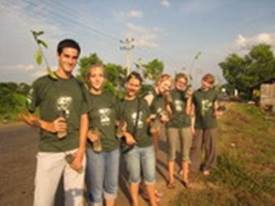 Sri Lanka avec d'autres volontaires