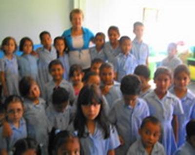 Les enfants du centre