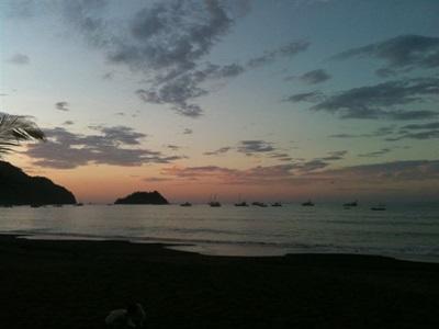 Coucher de soleil au Costa Rica Coucher de soleil au Costa Rica