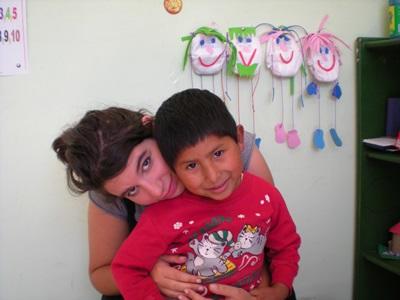 Charlotte Goût en Bolivie