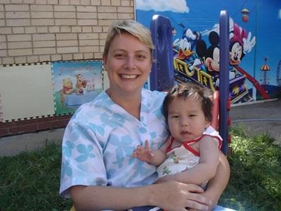 Charlotte en mission humanitaire en Mongolie Charlotte en mission humanitaire en Mongolie