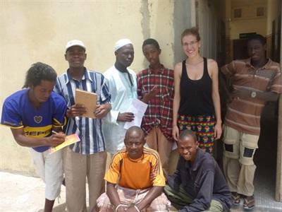Chloé et les sénégalais Chloé et les sénégalais