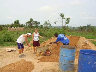 Culture & Communauté (construction), Ghana par Clémence Gelée