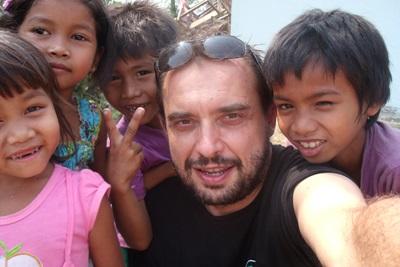 Jean-Luc, volontaire au Cambodge Jean-Luc Fautous