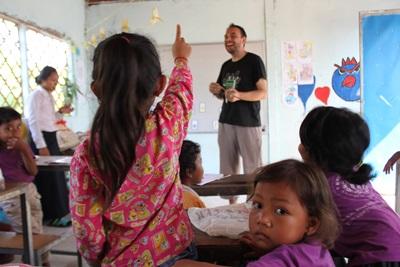 Mission humanitaire dans une école en Asie Jean-Luc Fautous