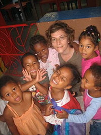 Avec les enfants