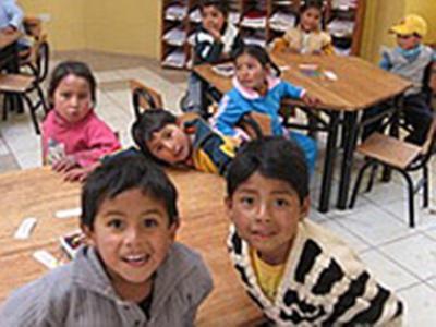 Une école en Bolivie (photo Laurent Good)