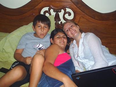 Avec ma famille du Costa Rica Avec ma famille du Costa Rica