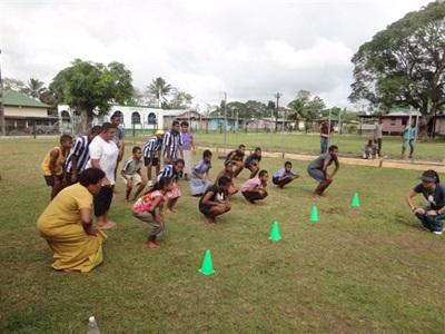 Action éducative bénévole dans le Pacifique