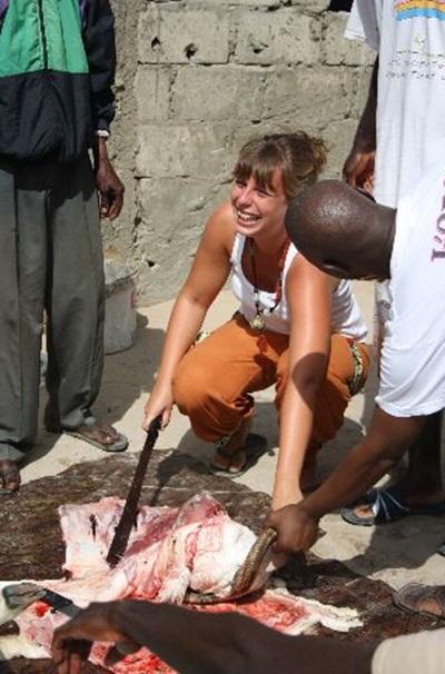 Sophie Burgeon, Journalisme, Sénégal