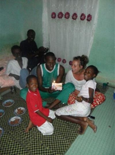 Sophie Burgeon, Journalisme, Sénégal