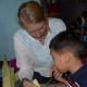 Allie Carpenter op het fysiotherapie project in Nepal Allie Carpenter op het fysiotherapie project in Nepal