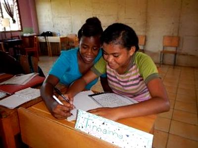 Andrea Hofman - Sociaal project, Fiji Sociaal project in Fiji
