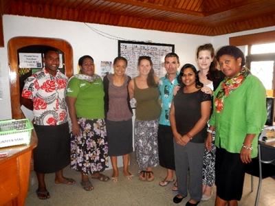 Andrea Hofman - Sociaal project, Fiji Sociaal project in Fiji