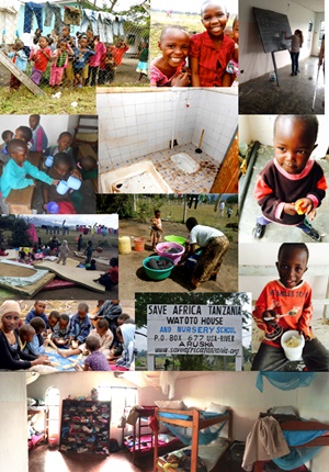 Enkele sfeerbeelden van het sociaal project in Tanzania door Britt Gijzen Sociaal project Tanzania