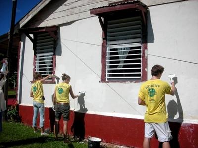 Ellen van der Berg - Sociaal project, Jamaica Ellen van der Berg