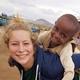 Esmee van den Berg op het geneeskunde project in Tanzania Esmee van den Berg op het geneeskunde project in Tanzania