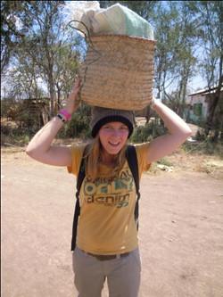 Irene Francke in Ghana
