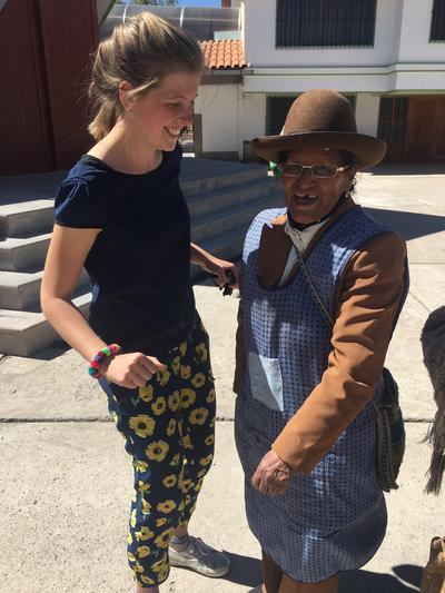 Joke Vandenbergh – Jongerenreis Sociaal & Samenleving in Peru