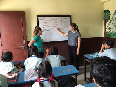 Katelijne Knockaert - Sociaal & Samenleving in Nepal