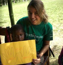 Medisch project in Ghana door Sanne Riepma
