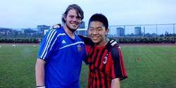 Kim Teigland, Fotball i Kina Fotball i Kina